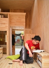 Ngỡ ngàng nhà 5 phòng chỉ  7m2