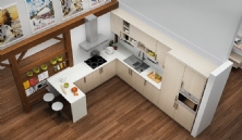 Tủ bếp hiện đại TBHD12